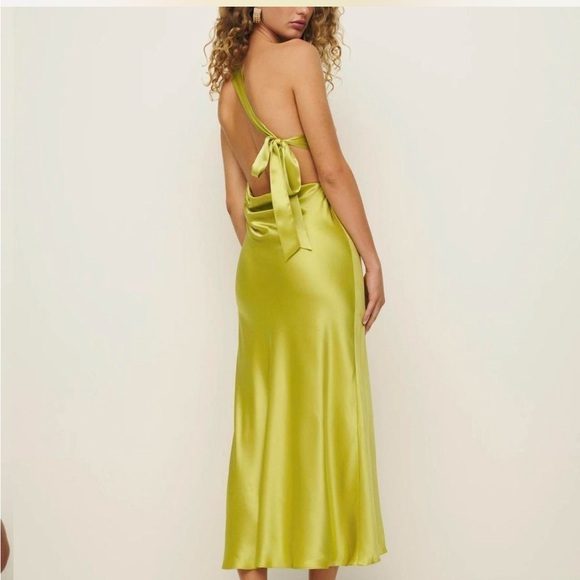 NWT Reformation Dasha Silk Dress - Picture 14 of 14